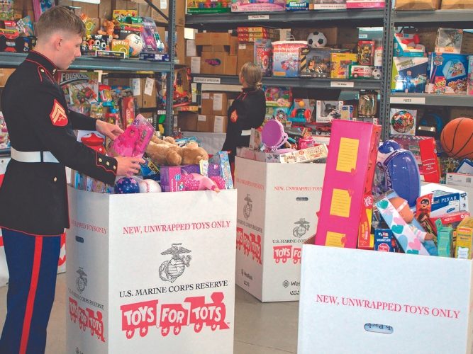 SFA Saniflo USA Makes Donation to Toys for Tots in Time for